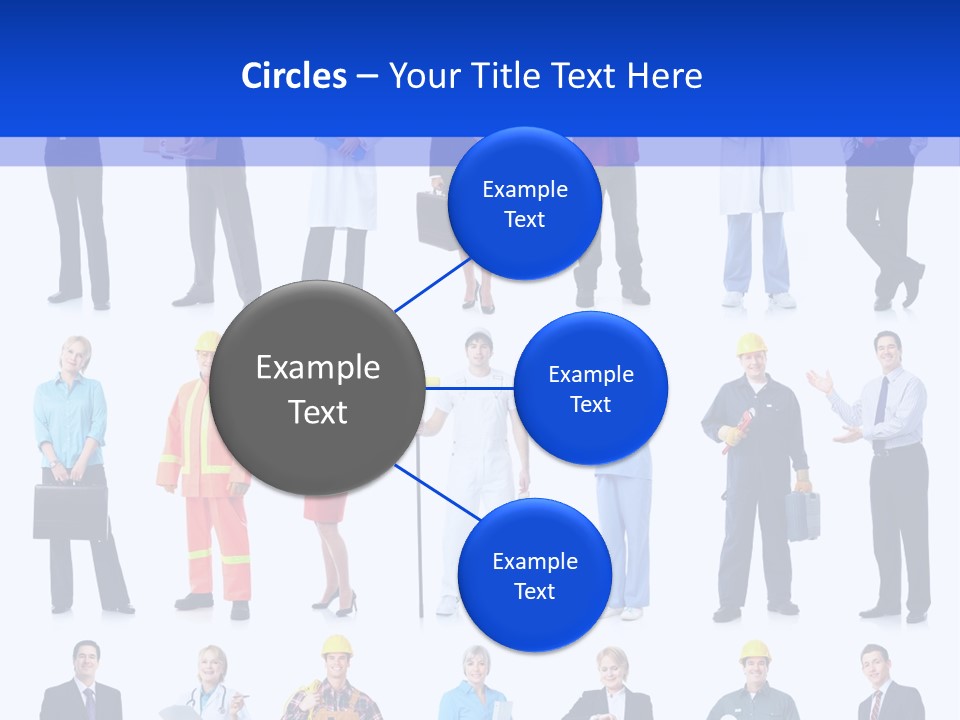 Worker Group Medicine PowerPoint Template