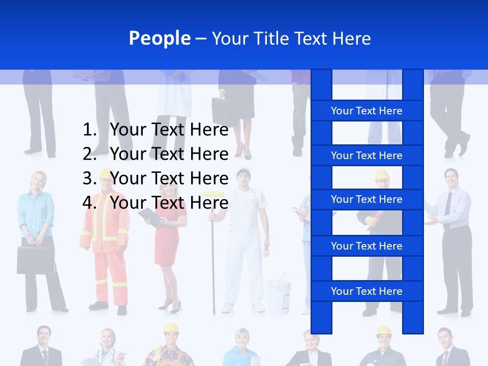 Worker Group Medicine PowerPoint Template