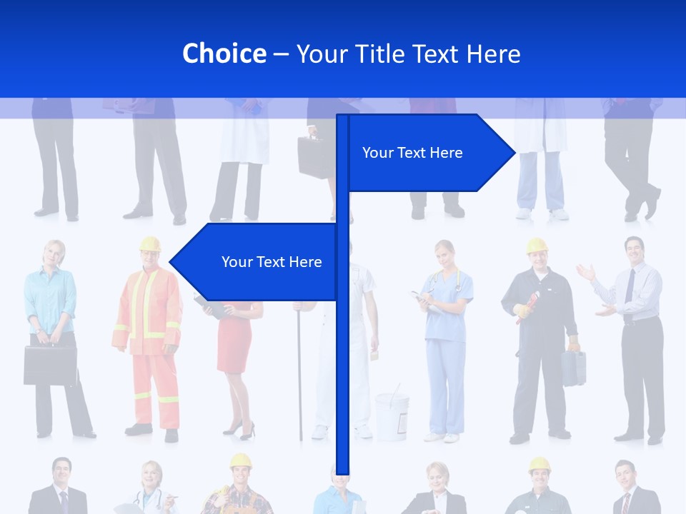 Worker Group Medicine PowerPoint Template