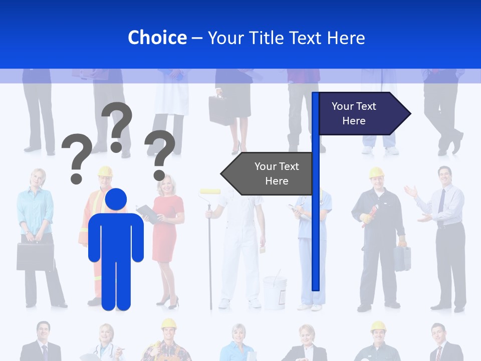 Worker Group Medicine PowerPoint Template
