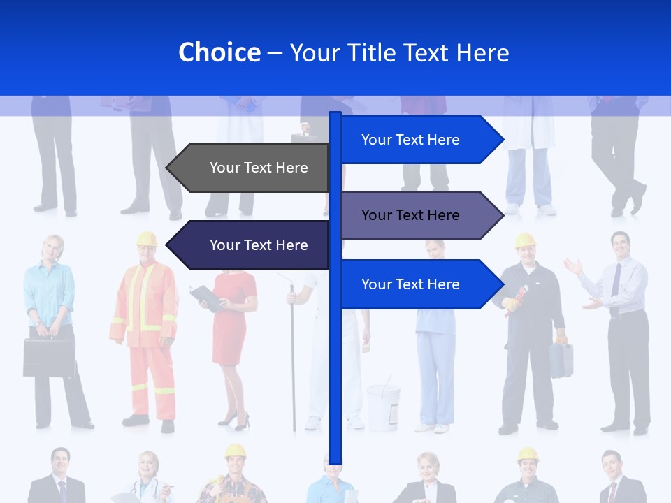Worker Group Medicine PowerPoint Template