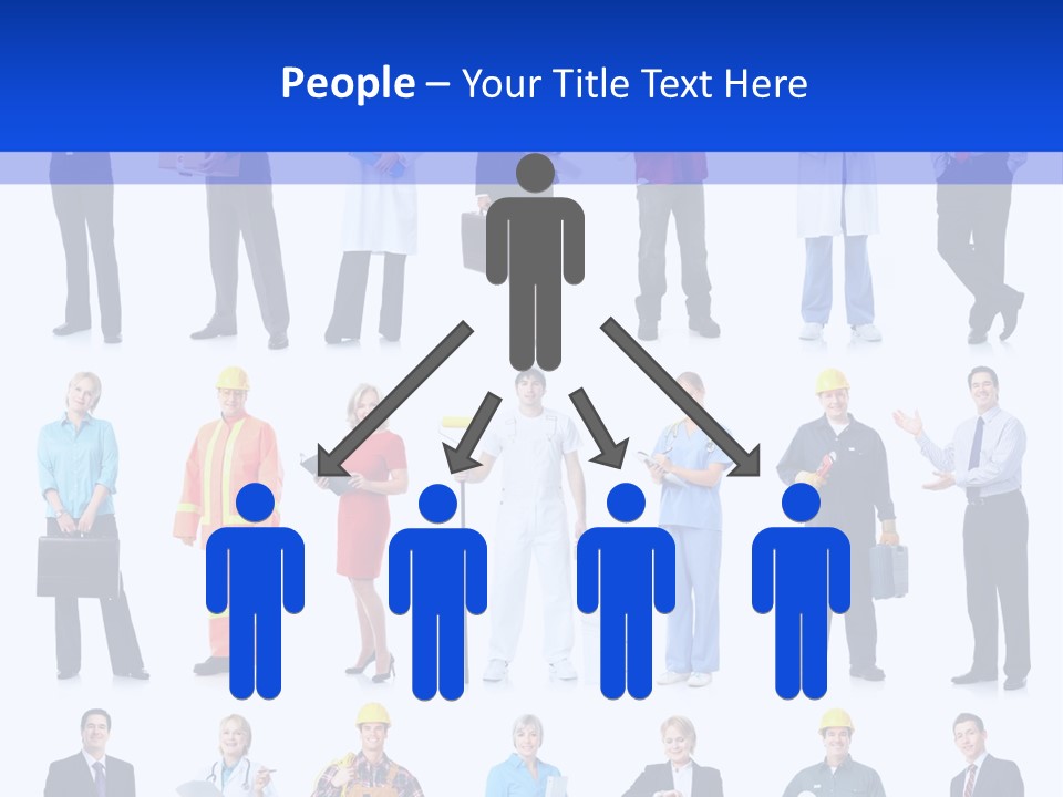 Worker Group Medicine PowerPoint Template