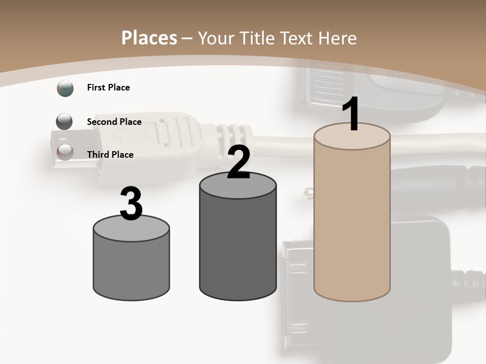 Electronic Supply Energy PowerPoint Template