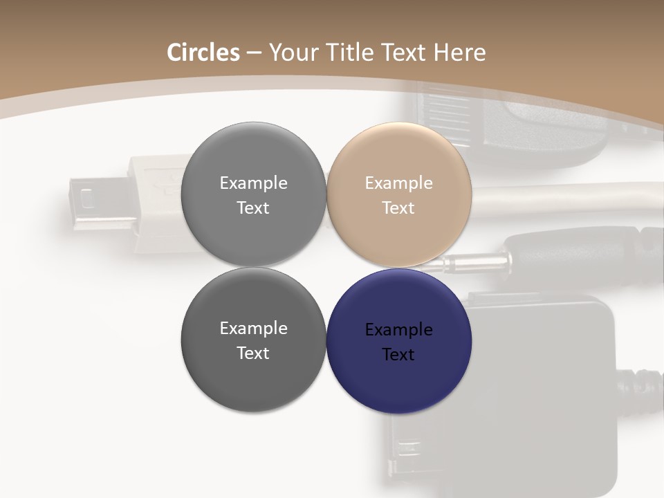 Electronic Supply Energy PowerPoint Template
