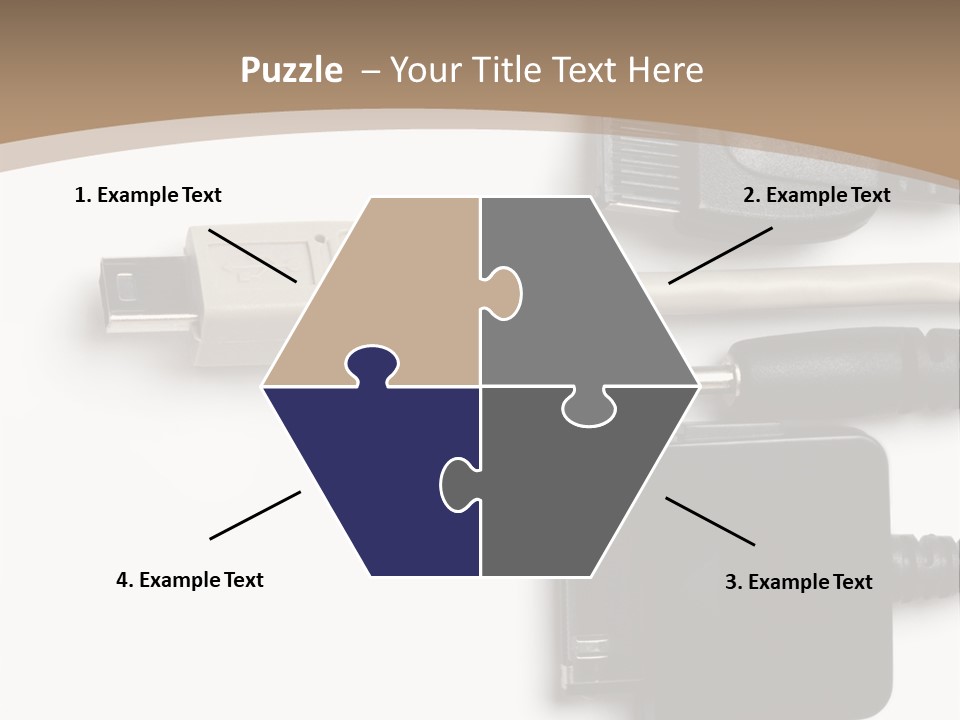Electronic Supply Energy PowerPoint Template