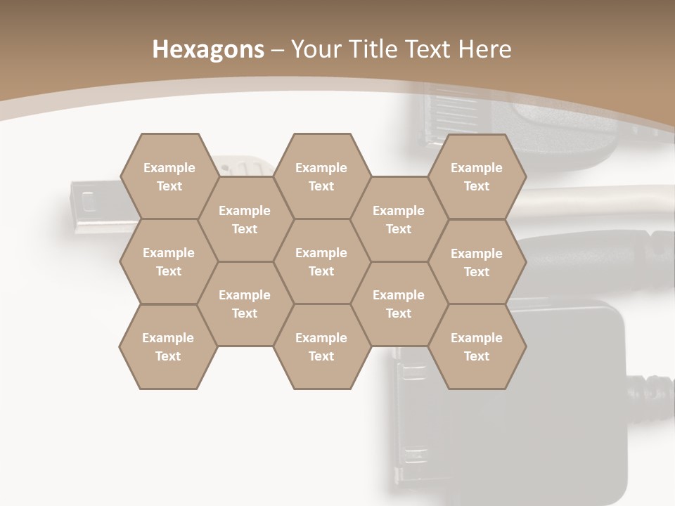 Electronic Supply Energy PowerPoint Template