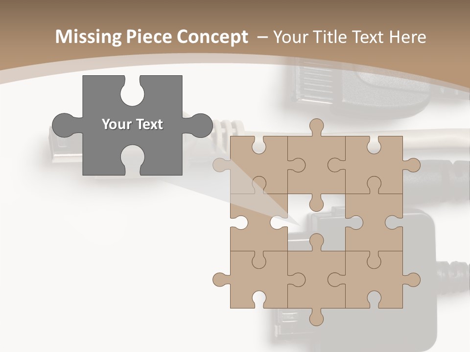 Electronic Supply Energy PowerPoint Template