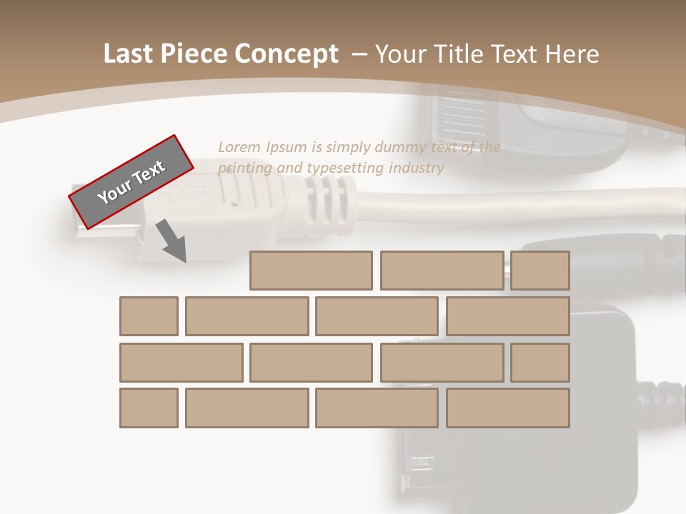 Electronic Supply Energy PowerPoint Template