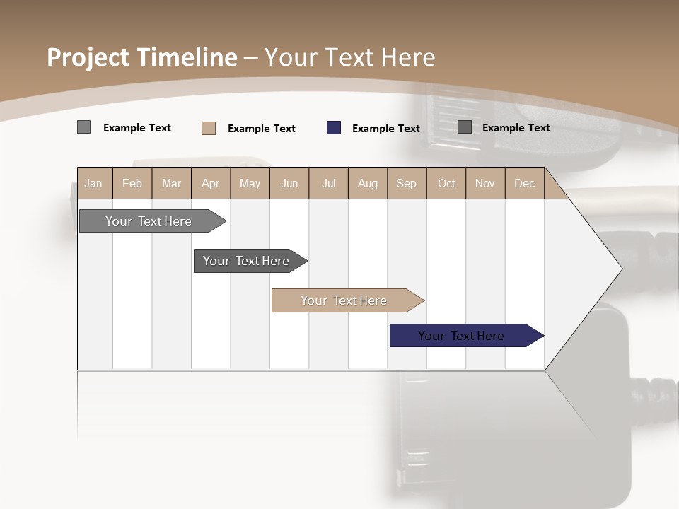 Electronic Supply Energy PowerPoint Template