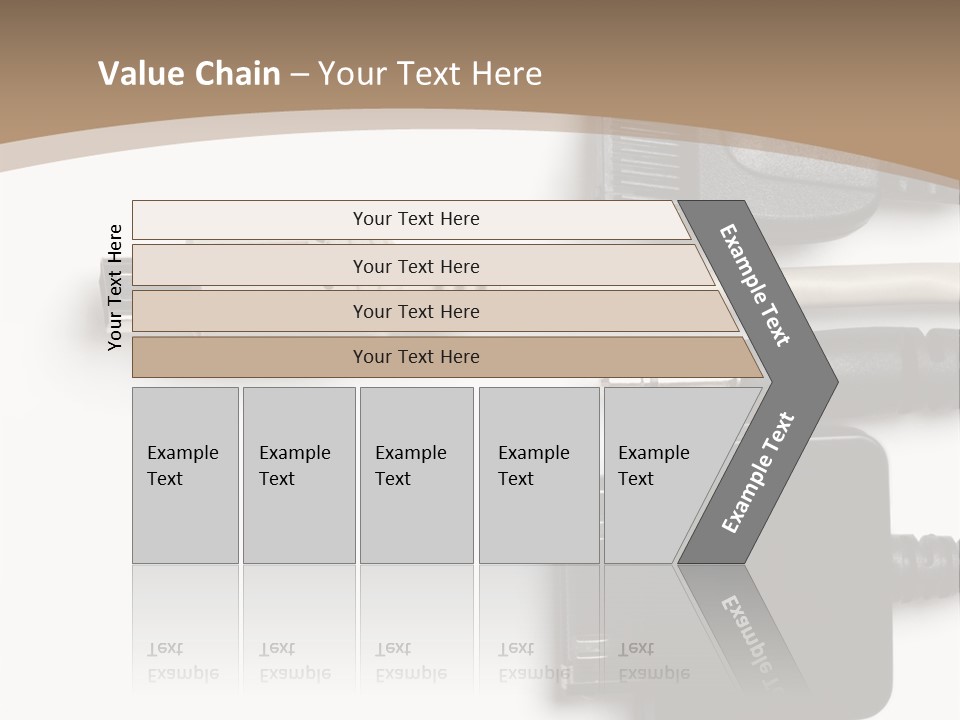 Electronic Supply Energy PowerPoint Template