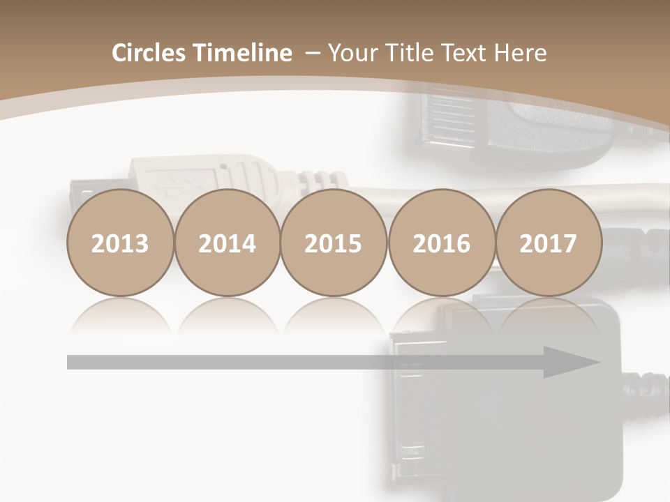Electronic Supply Energy PowerPoint Template