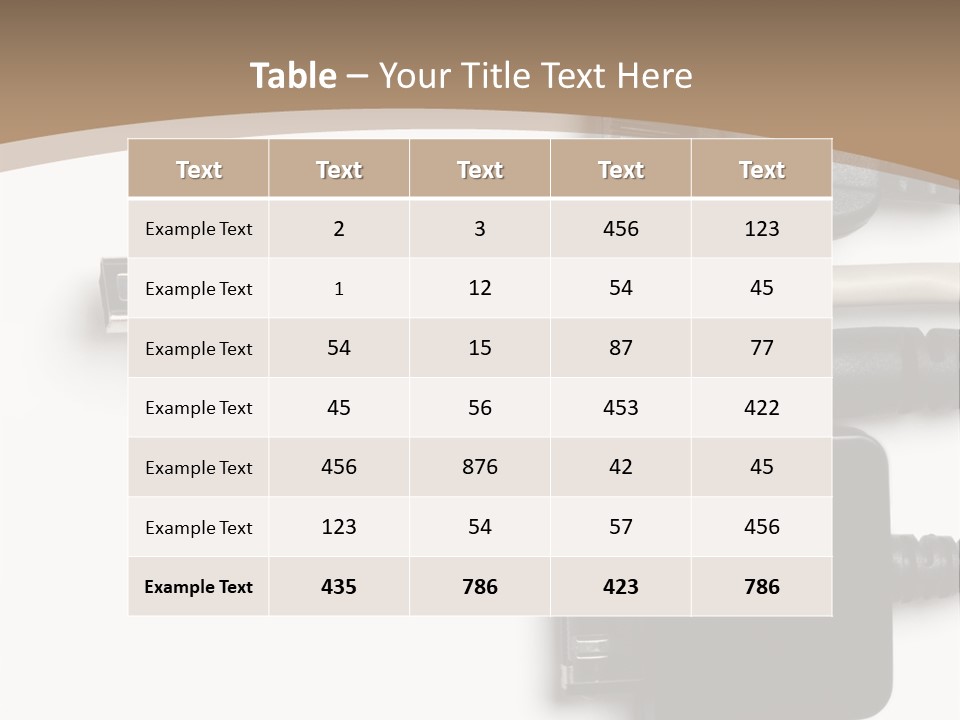 Electronic Supply Energy PowerPoint Template