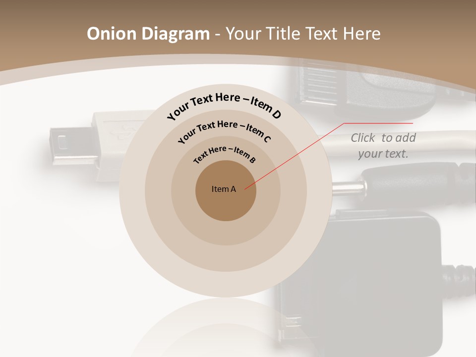 Electronic Supply Energy PowerPoint Template