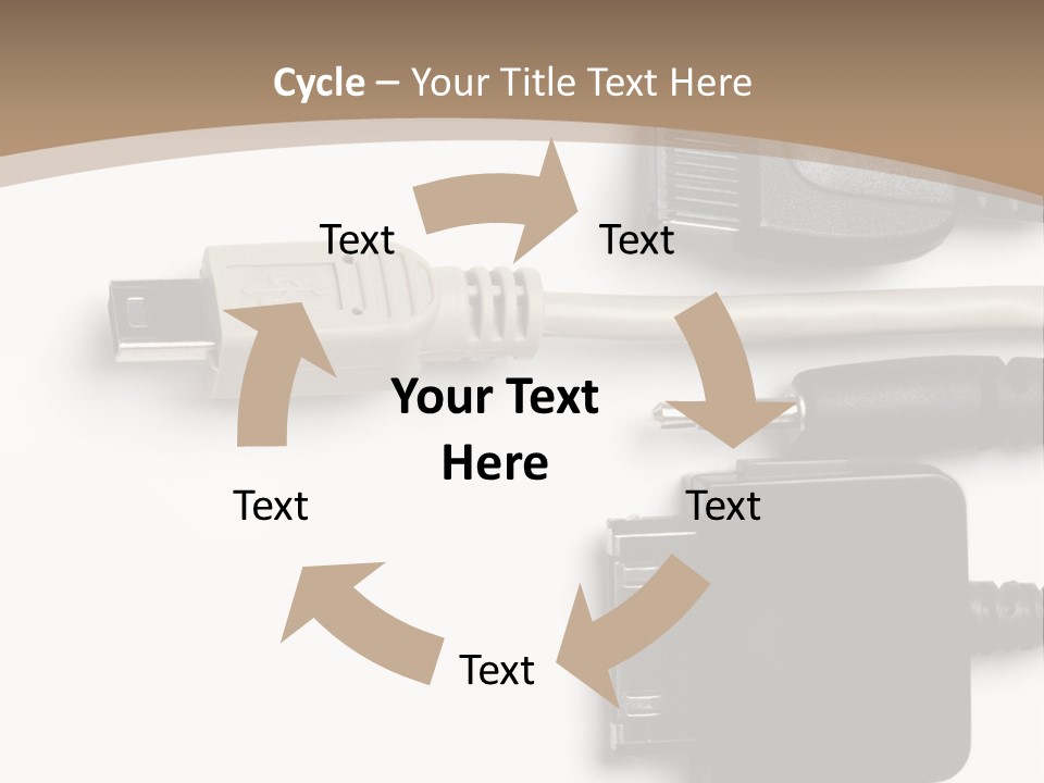Electronic Supply Energy PowerPoint Template