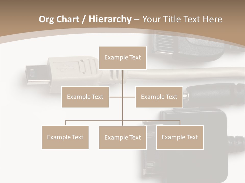 Electronic Supply Energy PowerPoint Template