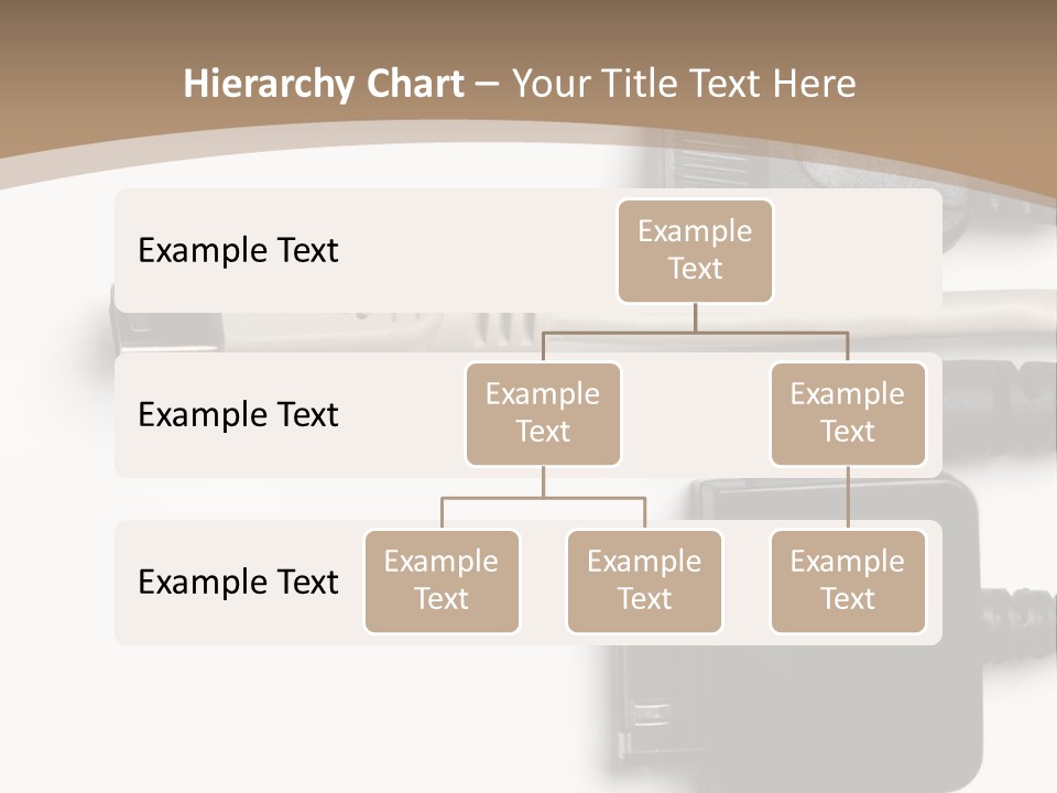 Electronic Supply Energy PowerPoint Template