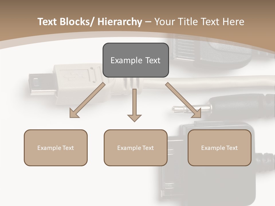 Electronic Supply Energy PowerPoint Template