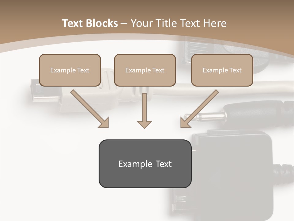 Electronic Supply Energy PowerPoint Template