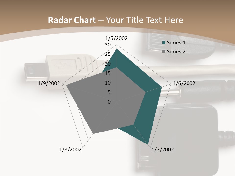 Electronic Supply Energy PowerPoint Template