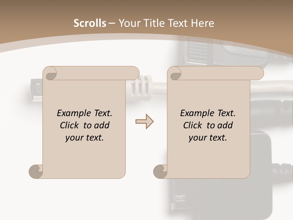 Electronic Supply Energy PowerPoint Template