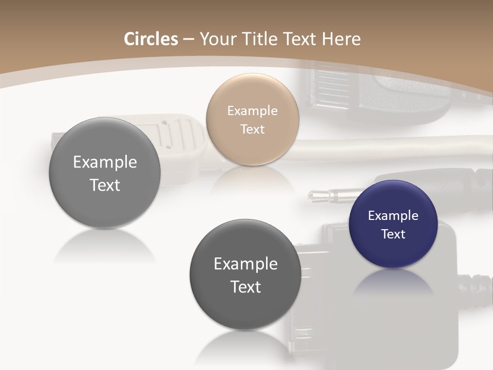 Electronic Supply Energy PowerPoint Template