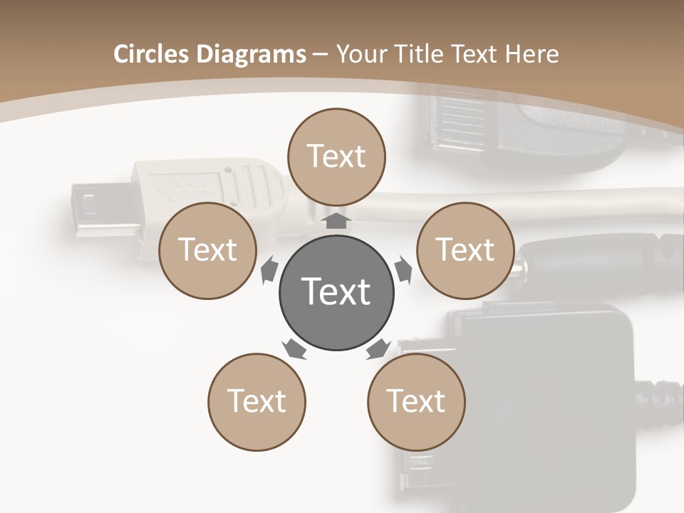 Electronic Supply Energy PowerPoint Template
