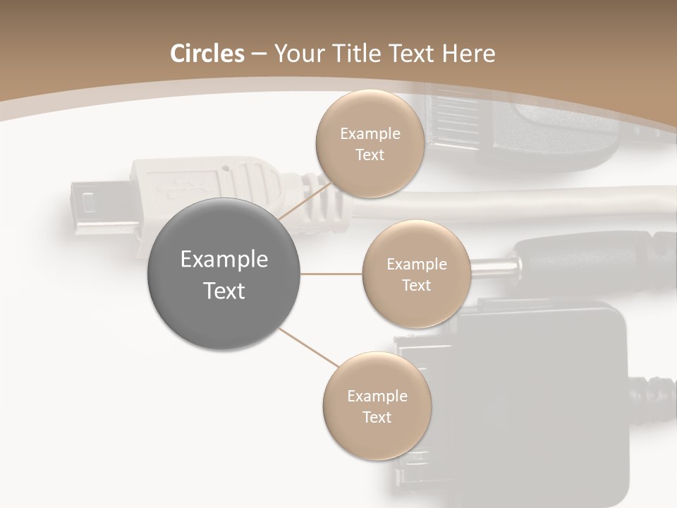 Electronic Supply Energy PowerPoint Template