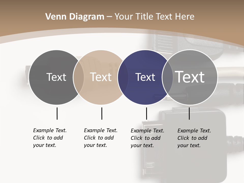 Electronic Supply Energy PowerPoint Template