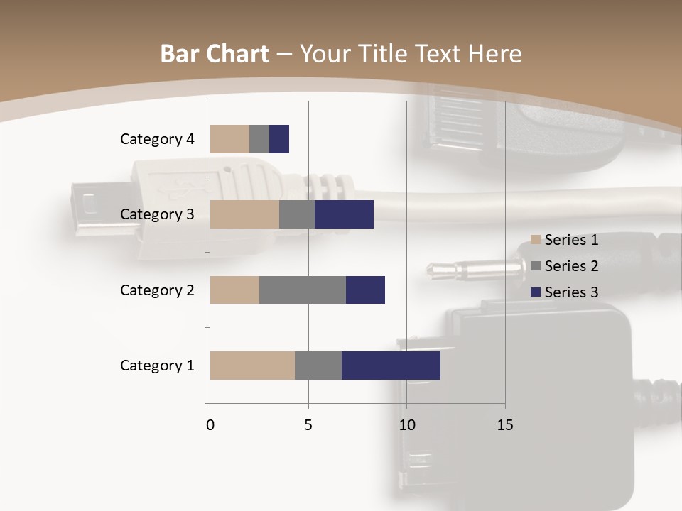 Electronic Supply Energy PowerPoint Template