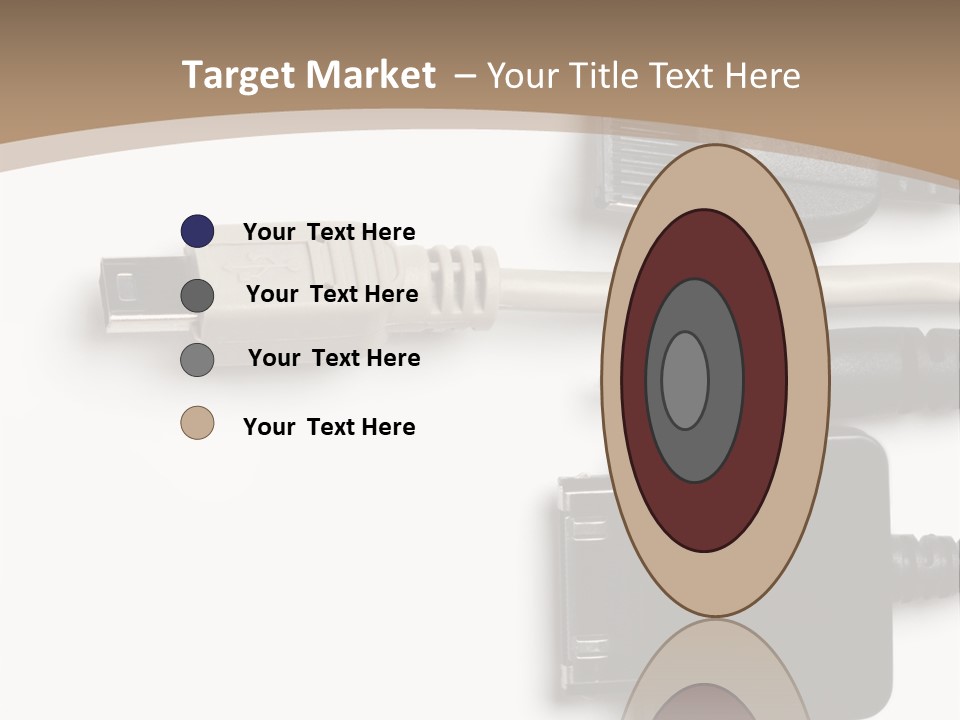 Electronic Supply Energy PowerPoint Template