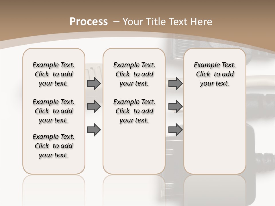 Electronic Supply Energy PowerPoint Template