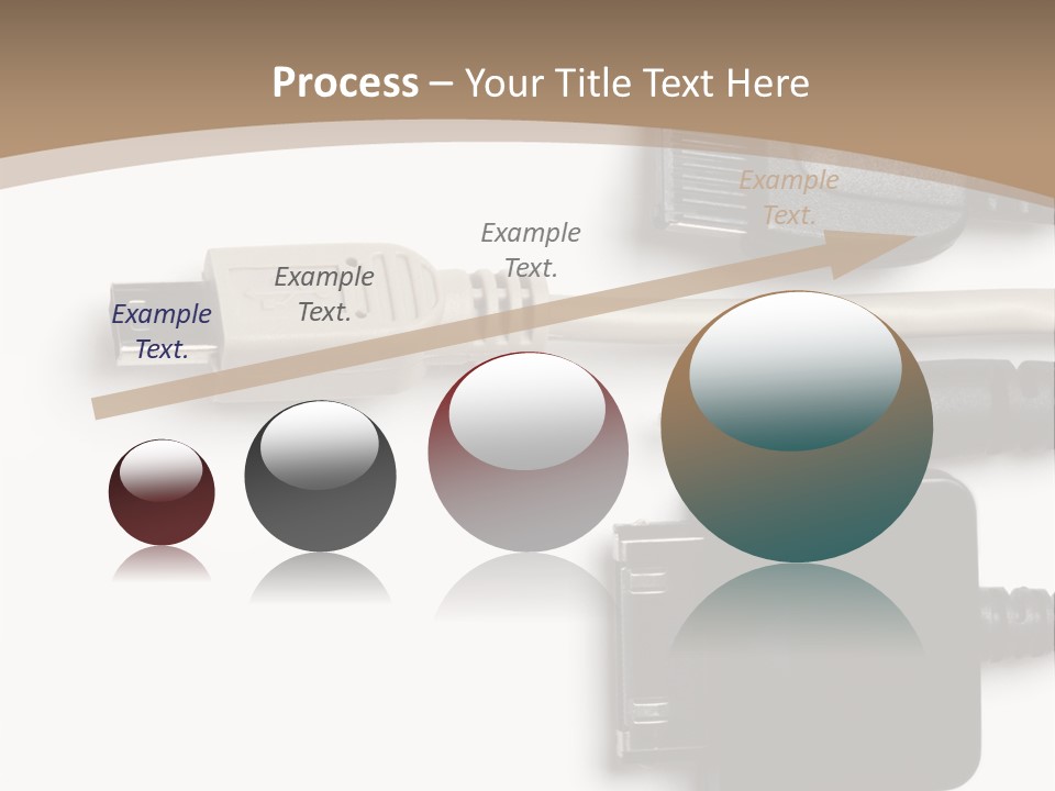 Electronic Supply Energy PowerPoint Template