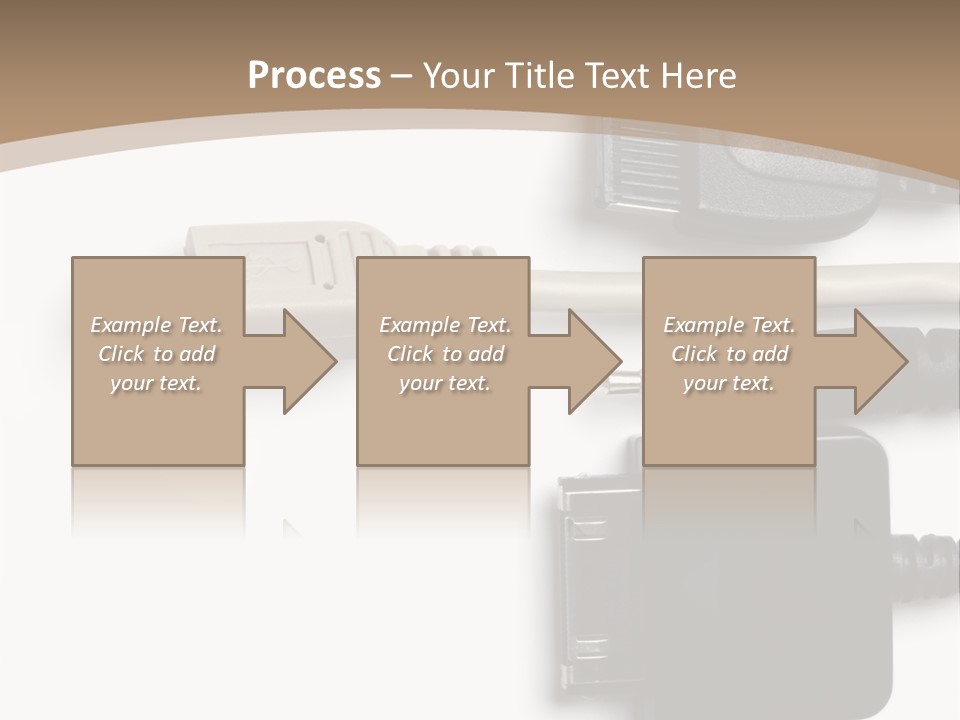 Electronic Supply Energy PowerPoint Template