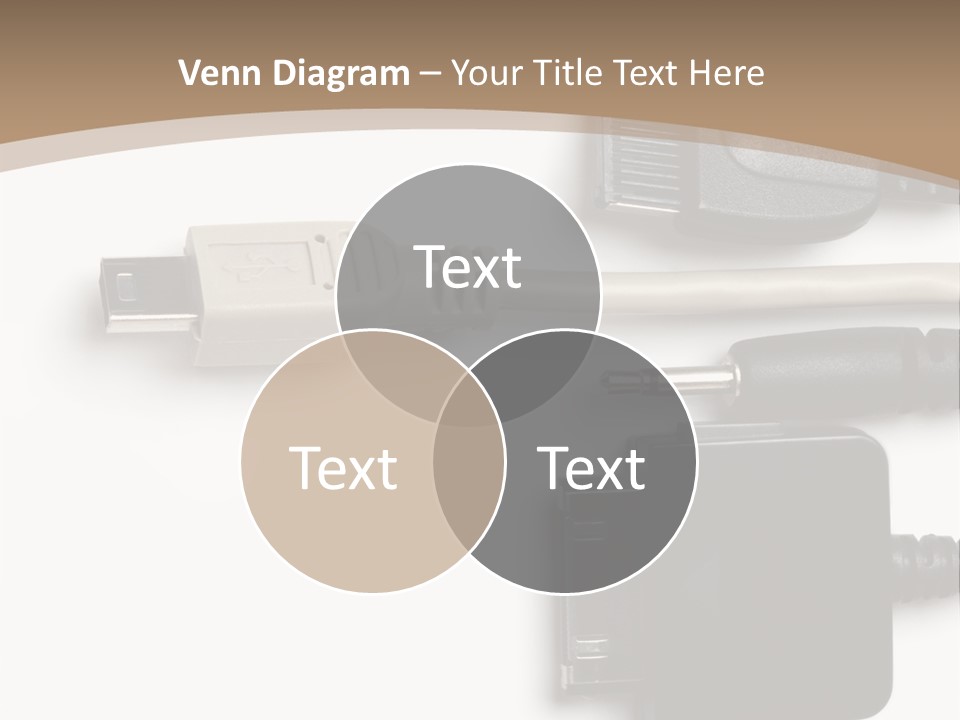 Electronic Supply Energy PowerPoint Template