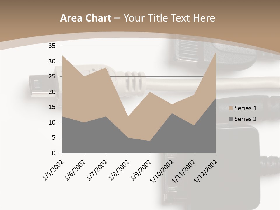 Electronic Supply Energy PowerPoint Template