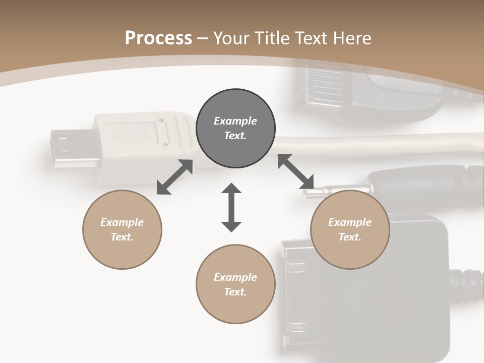 Electronic Supply Energy PowerPoint Template
