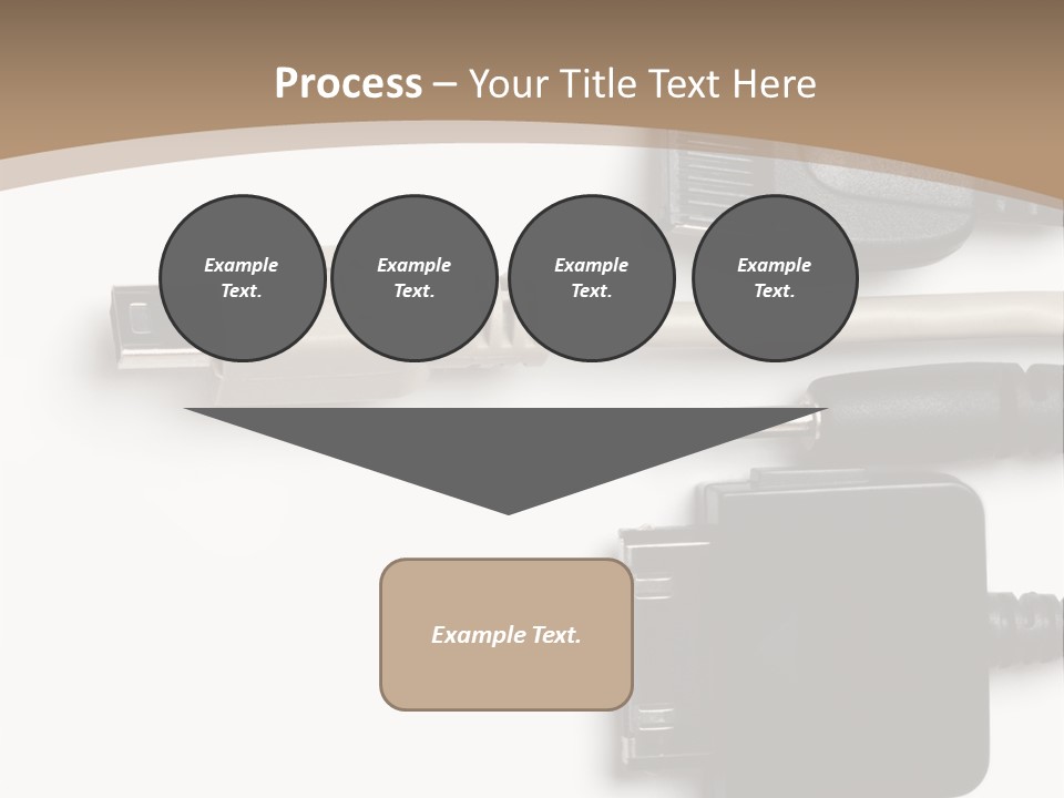 Electronic Supply Energy PowerPoint Template