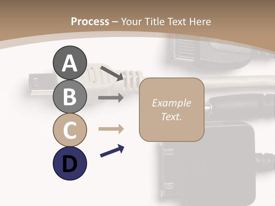 Electronic Supply Energy PowerPoint Template