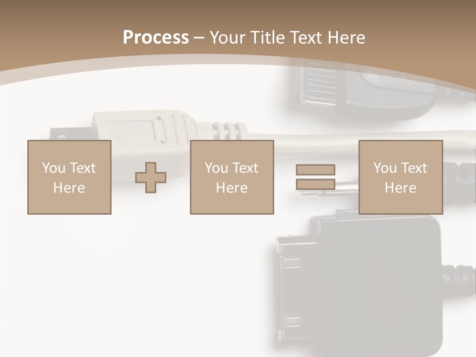 Electronic Supply Energy PowerPoint Template