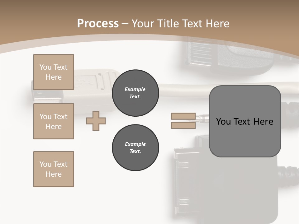 Electronic Supply Energy PowerPoint Template