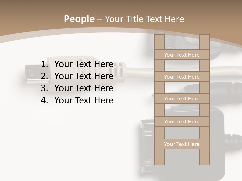 Electronic Supply Energy PowerPoint Template
