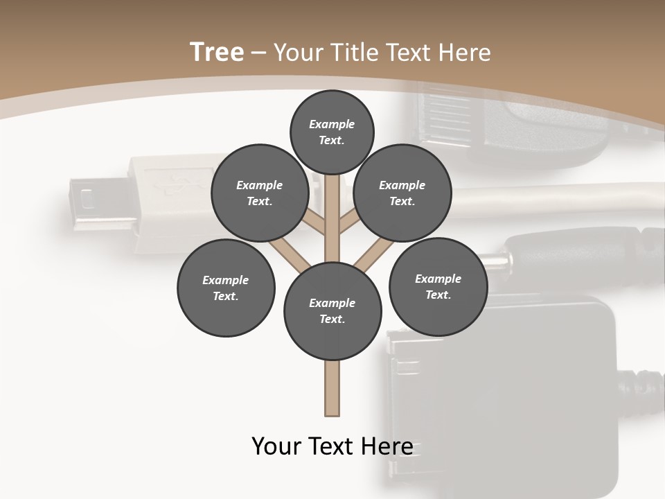 Electronic Supply Energy PowerPoint Template