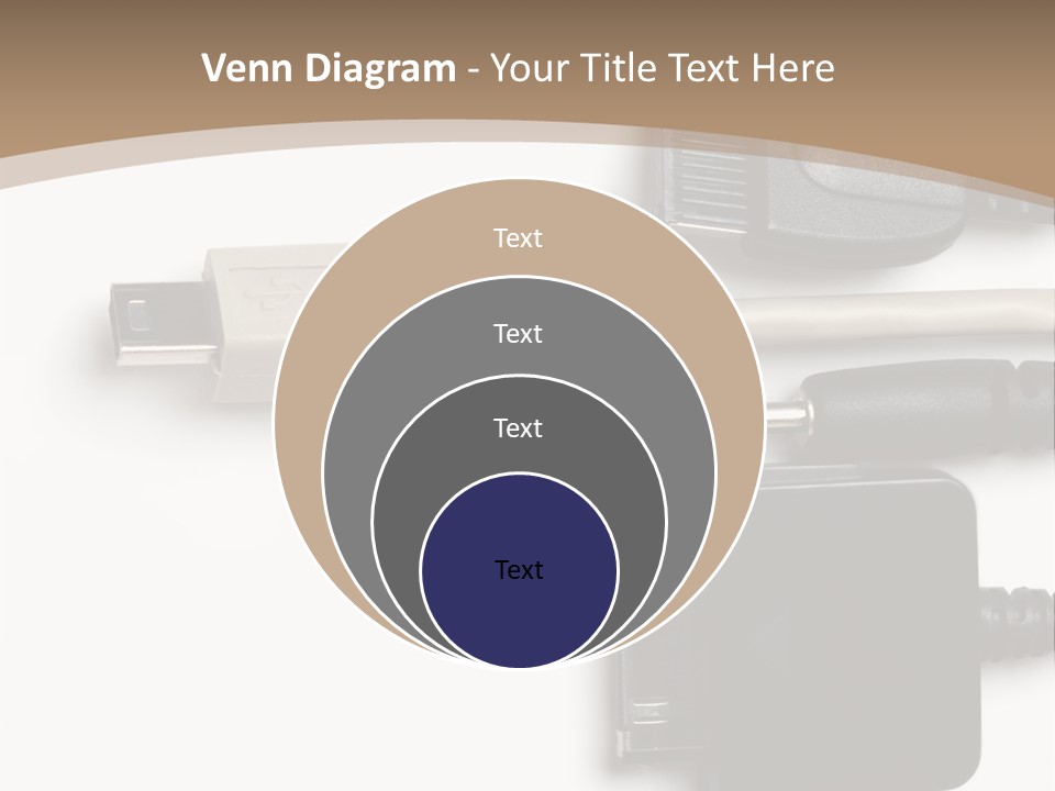 Electronic Supply Energy PowerPoint Template