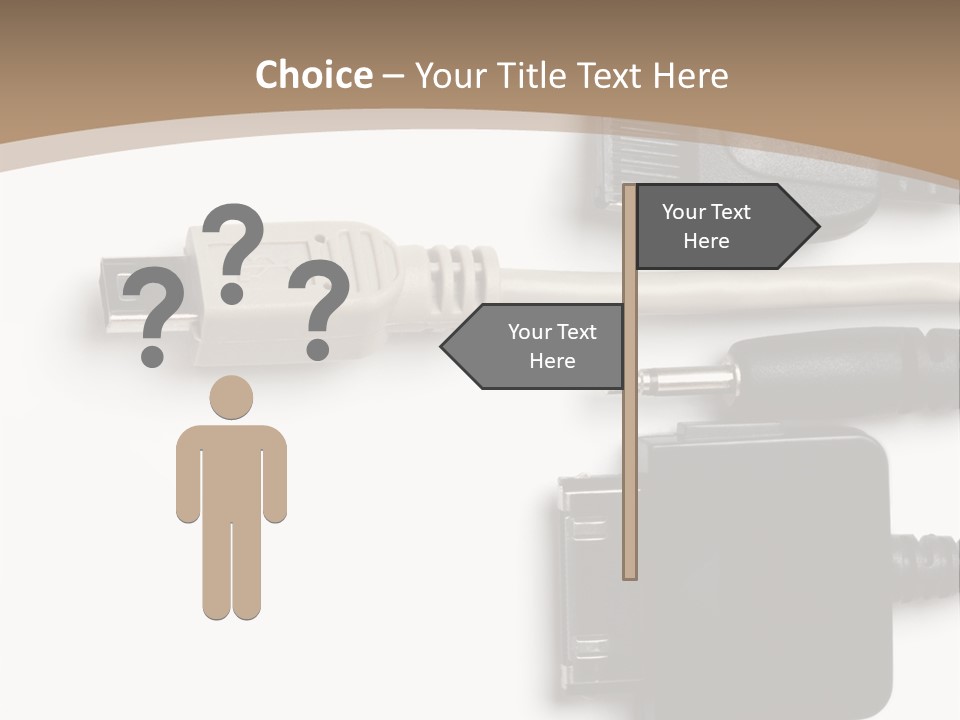 Electronic Supply Energy PowerPoint Template