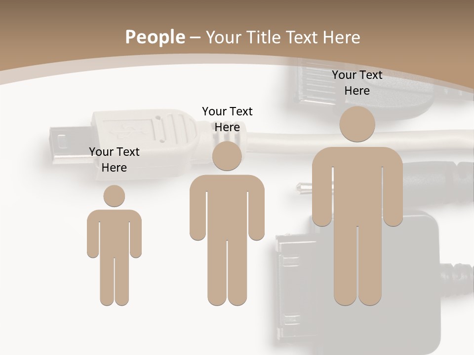 Electronic Supply Energy PowerPoint Template