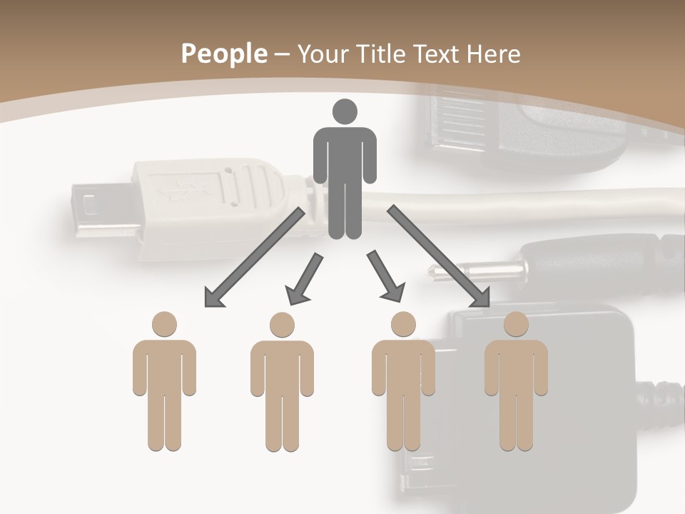 Electronic Supply Energy PowerPoint Template