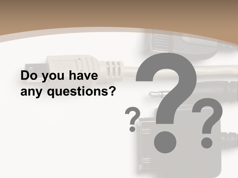 Electronic Supply Energy PowerPoint Template