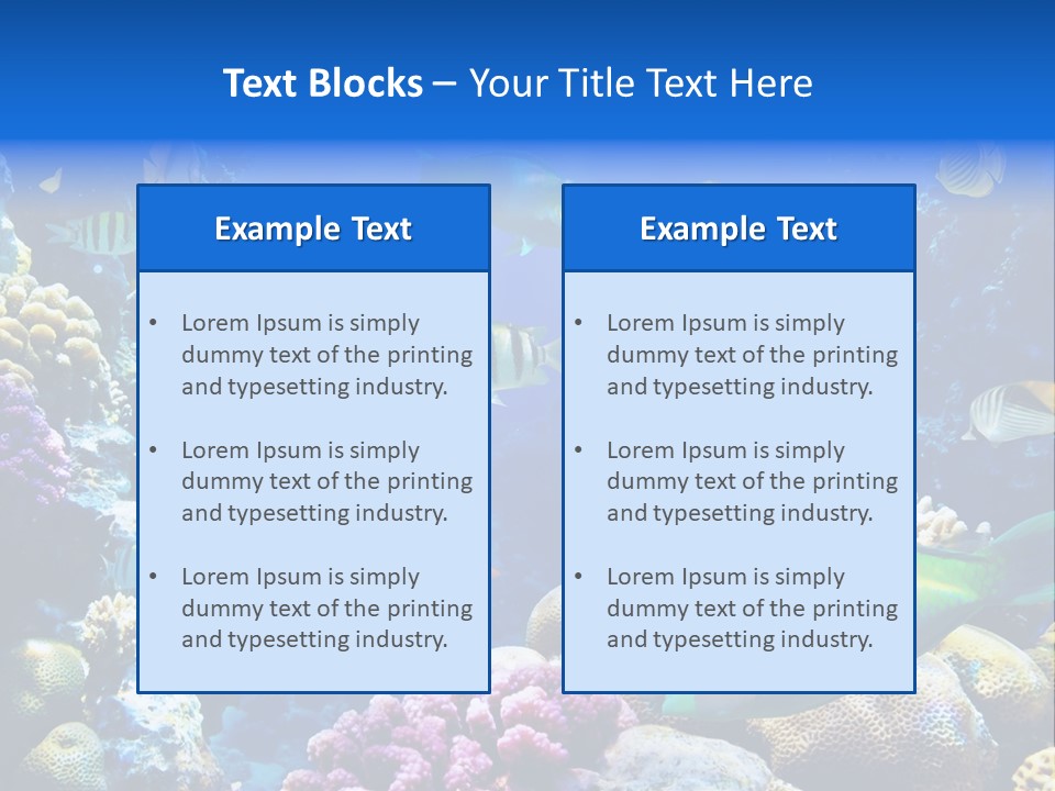 Ocean Tropical Egypt PowerPoint Template