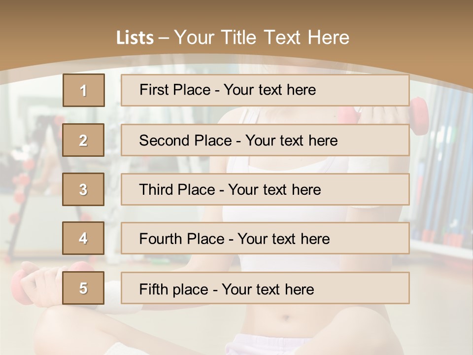 Joy Sport Hall Coaching PowerPoint Template