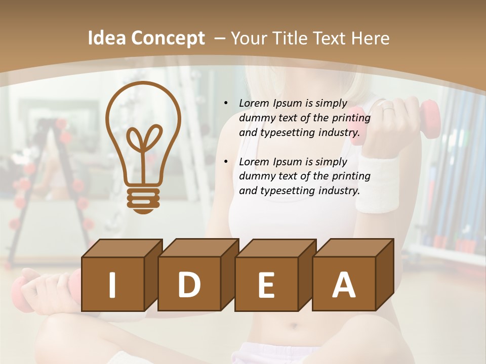 Joy Sport Hall Coaching PowerPoint Template